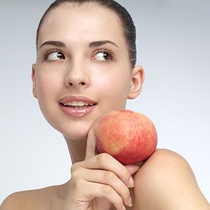 Персиковая питательная маска для лица